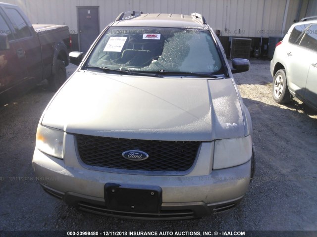 1FMZK04196GA16357 - 2006 FORD FREESTYLE SE GREEN photo 6