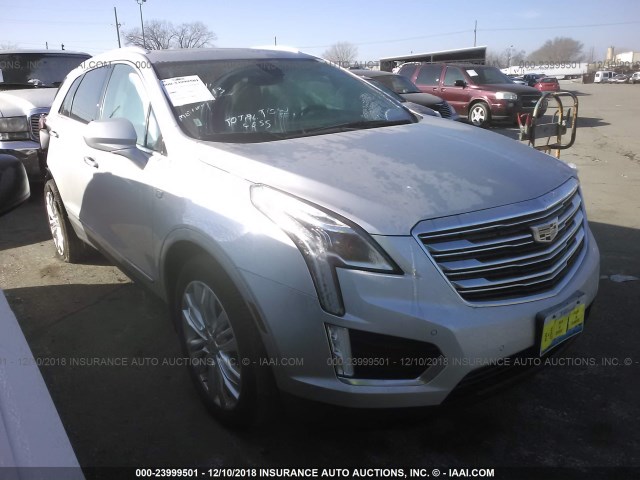 1GYKNERS8JZ128537 - 2018 CADILLAC XT5 PREMIUM LUXURY SILVER photo 1