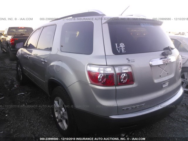 1GKER137X8J172475 - 2008 GMC ACADIA SLE GRAY photo 3