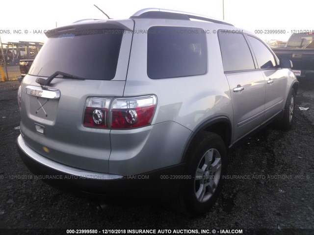 1GKER137X8J172475 - 2008 GMC ACADIA SLE GRAY photo 4