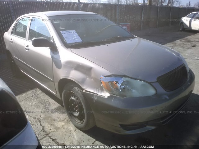 1NXBR32E43Z161663 - 2003 TOYOTA COROLLA CE/LE/S GRAY photo 1