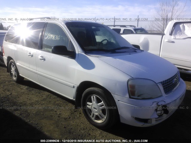 2FMZA52285BA85171 - 2005 FORD FREESTAR SEL WHITE photo 1