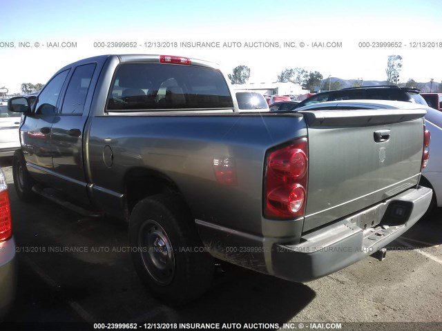 1D7HA18KX7J633014 - 2007 DODGE RAM 1500 ST GRAY photo 3