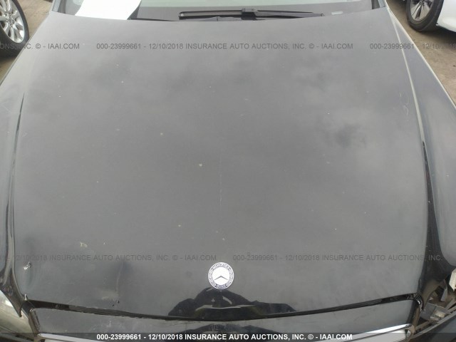 WDDHF5KB9FB111064 - 2015 MERCEDES-BENZ E 350 BLACK photo 10