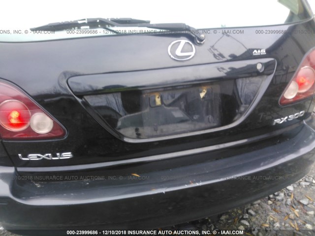 JT6GF10U2X0038465 - 1999 LEXUS RX 300 BLACK photo 6