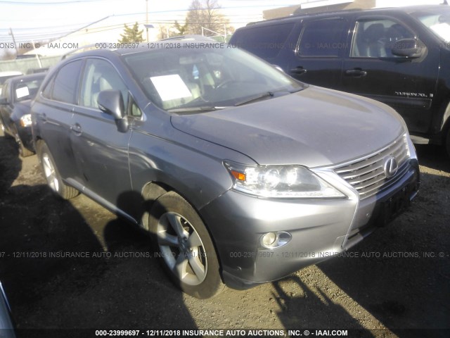 2T2BK1BA8FC261238 - 2015 LEXUS RX GRAY photo 1