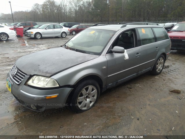 WVWWH63B73E362336 - 2003 VOLKSWAGEN PASSAT GLX 灰色 照片 2