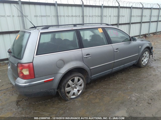 WVWWH63B73E362336 - 2003 VOLKSWAGEN PASSAT GLX 灰色 照片 4