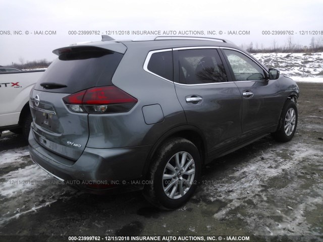 KNMAT2MV5KP502140 - 2019 NISSAN ROGUE GRAY photo 4