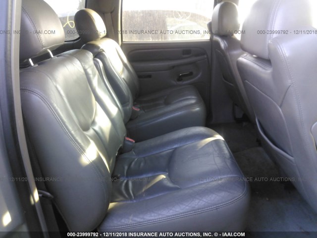 1GKFK66U95J145612 - 2005 GMC YUKON XL DENALI SILVER photo 8