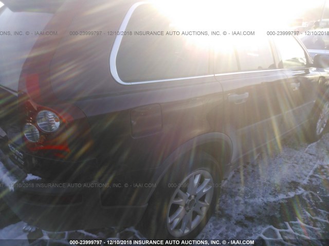 YV1CZ91H041106793 - 2004 VOLVO XC90 T6 BURGUNDY photo 4