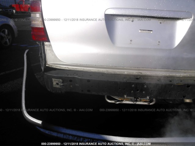 4JGAB54E11A249822 - 2001 MERCEDES-BENZ ML 320 SILVER photo 6