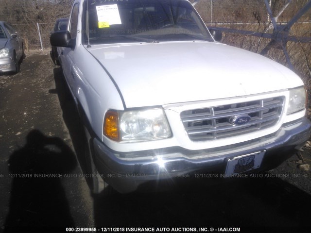 1FTYR10U23TA06208 - 2003 FORD RANGER WHITE photo 6