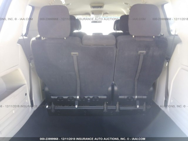 2C4RDGBG1CR232051 - 2012 DODGE GRAND CARAVAN SE SILVER photo 8