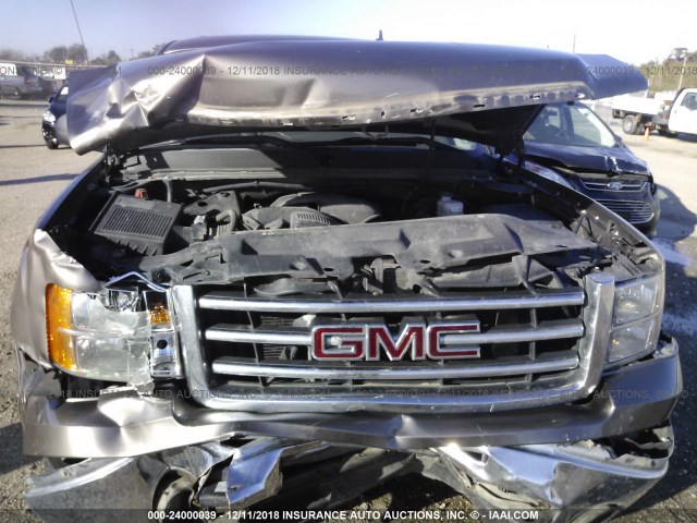 3GTP1VE05DG246724 - 2013 GMC SIERRA C1500 SLE BROWN photo 10