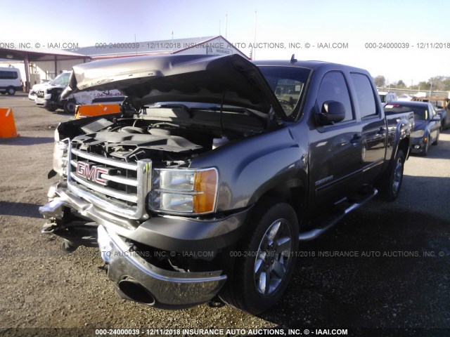 3GTP1VE05DG246724 - 2013 GMC SIERRA C1500 SLE BROWN photo 2