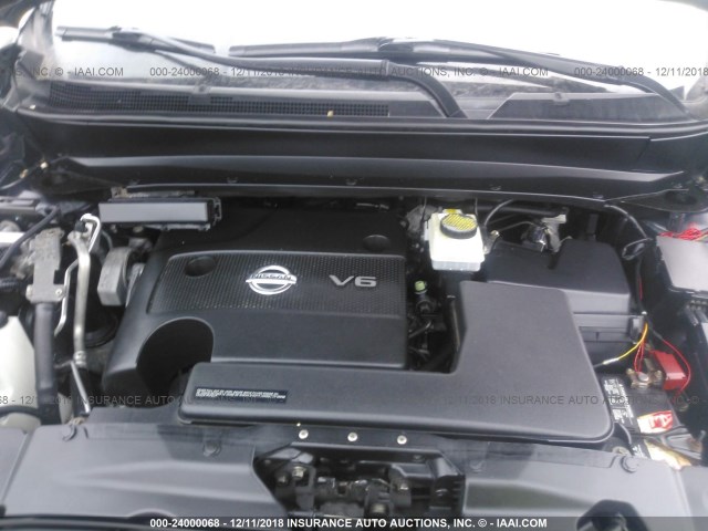 5N1AR2MM6DC673071 - 2013 NISSAN PATHFINDER S/SV/SL/PLATINUM BLUE photo 10