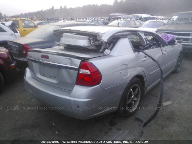 1G1ZT58N98F103950 - 2008 CHEVROLET MALIBU LT/CLASSIC SILVER photo 4