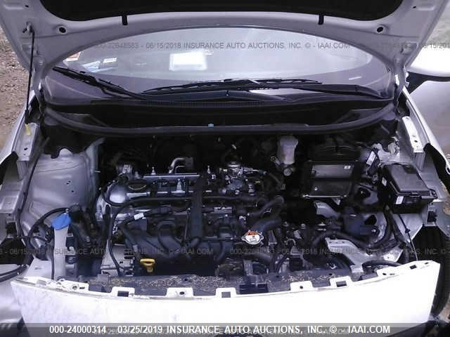 KNADM4A37H6071983 - 2017 KIA RIO LX GRAY photo 10