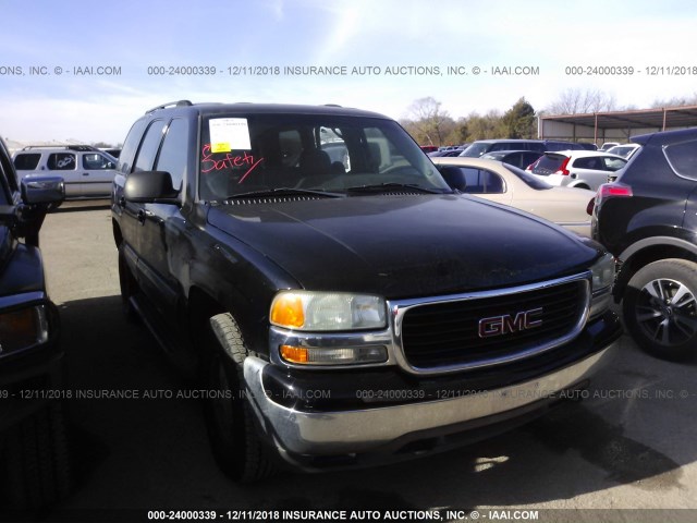 1GKEC13T43R190429 - 2003 GMC YUKON BLACK photo 1