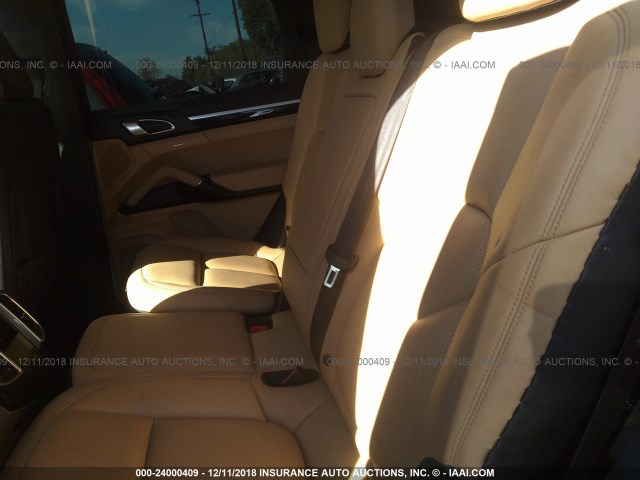 WP1AB2A20FLA57010 - 2015 PORSCHE CAYENNE S WHITE photo 8