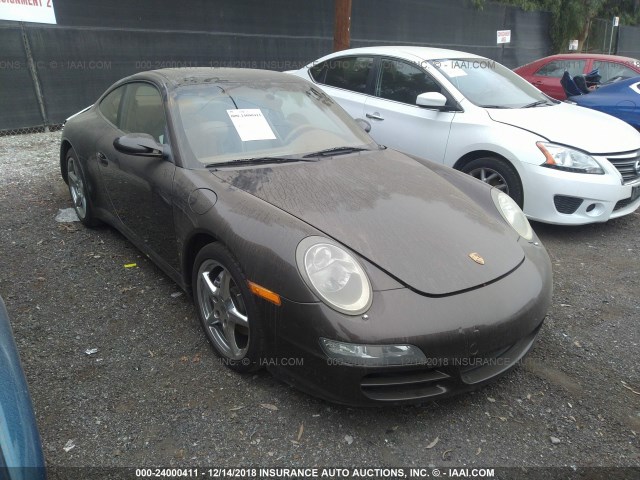 WP0AA29938S711173 - 2008 PORSCHE 911 CARRERA BROWN photo 1