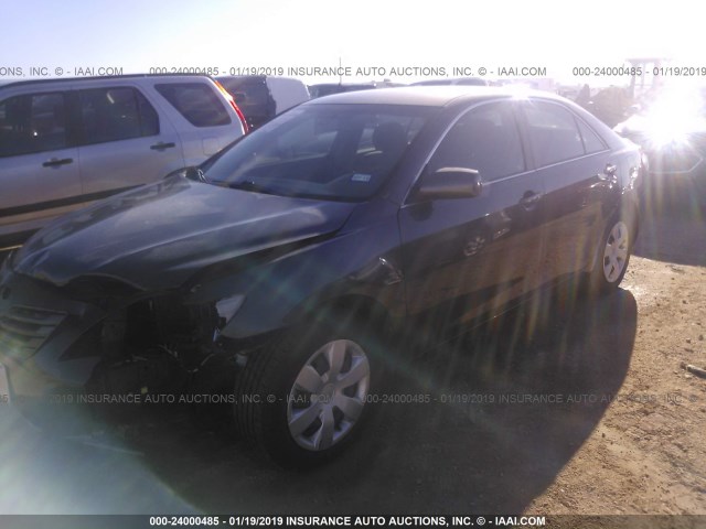 4T1BE46K87U558784 - 2007 TOYOTA CAMRY NEW GENERAT CE/LE/XLE/SE GRAY photo 2