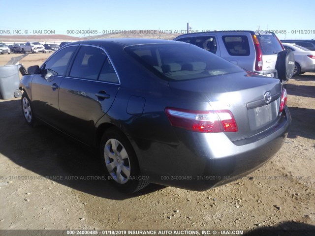 4T1BE46K87U558784 - 2007 TOYOTA CAMRY NEW GENERAT CE/LE/XLE/SE GRAY photo 3