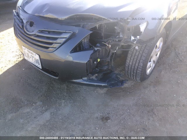 4T1BE46K87U558784 - 2007 TOYOTA CAMRY NEW GENERAT CE/LE/XLE/SE GRAY photo 6