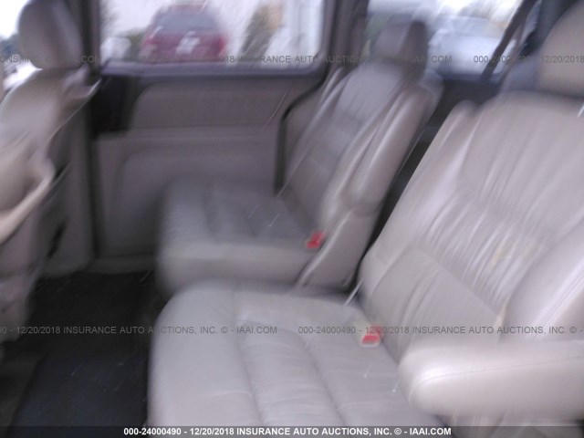 2HKRL18953H000204 - 2003 HONDA ODYSSEY EXL RED photo 8