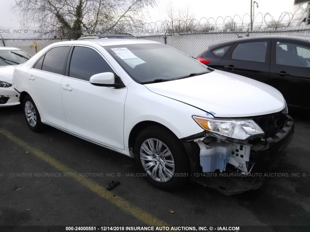 4T4BF1FK7ER414416 - 2014 TOYOTA CAMRY L/SE/LE/XLE 白色 照片 1