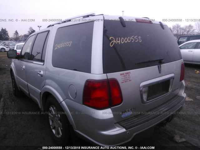 5LMFU28R14LJ05074 - 2004 LINCOLN NAVIGATOR Күміс фото 3