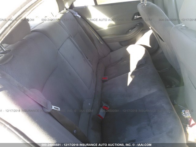 1G11B5SL8FF145210 - 2015 CHEVROLET MALIBU LS SILVER photo 8