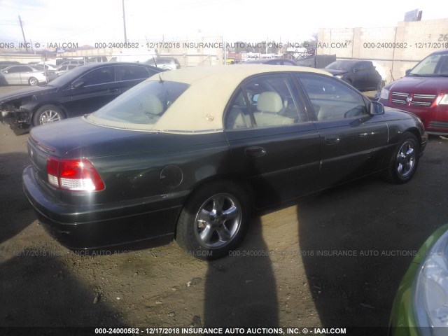 W06VR54R9YR118932 - 2000 CADILLAC CATERA GREEN photo 4