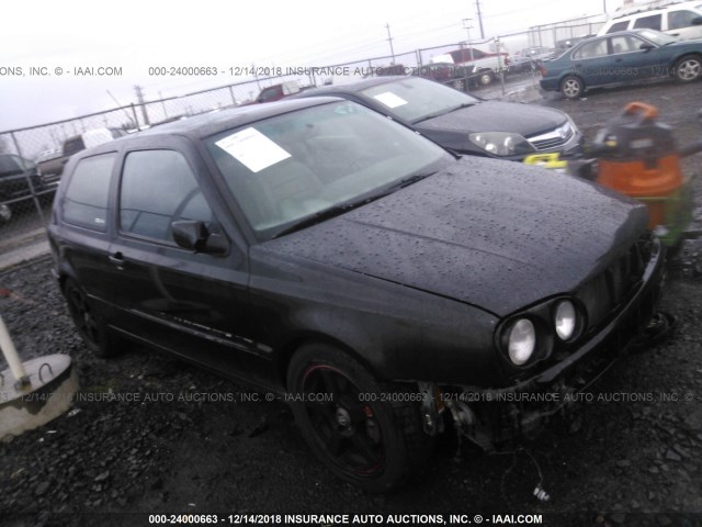 3VWHD81H3TM105107 - 1996 VOLKSWAGEN GTI VR6/GOLF VR6 BLACK photo 1