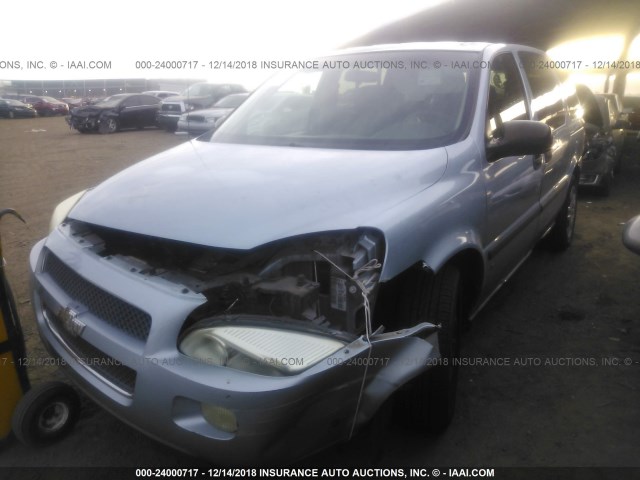 1GNDV23W17D189721 - 2007 CHEVROLET UPLANDER LS 蓝色 照片 2