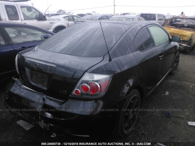 JTKDE167080226802 - 2008 TOYOTA SCION TC 黑色 照片 4