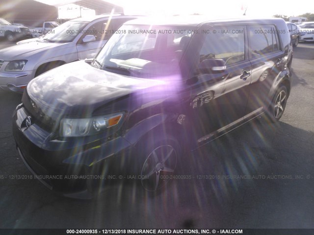 JTLZE4FE8CJ006523 - 2012 TOYOTA SCION XB Бордовый фото 2