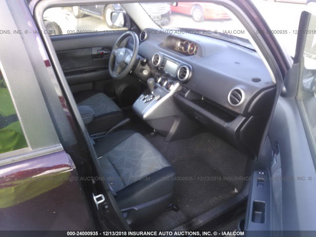JTLZE4FE8CJ006523 - 2012 TOYOTA SCION XB Бордовый фото 5