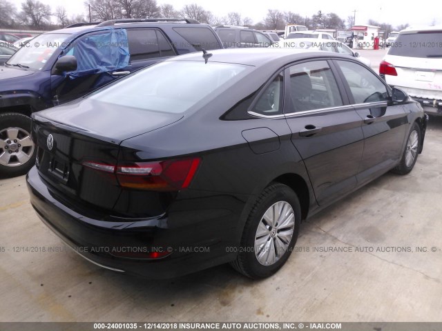 3VWC57BU3KM029240 - 2019 VOLKSWAGEN JETTA S/SE/R-LINE BLACK photo 4