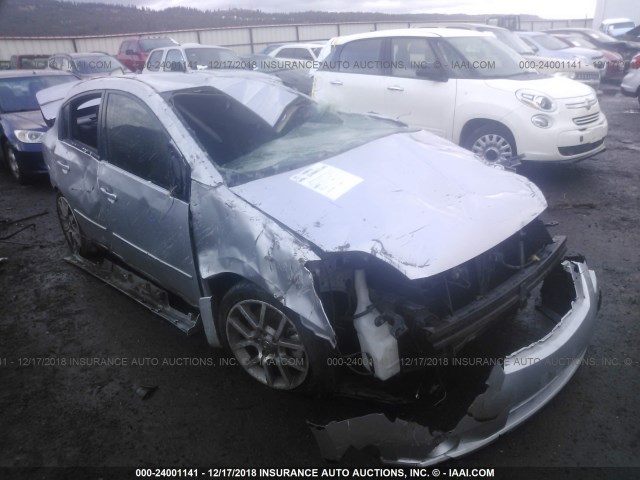 3N1CB61EX7L706686 - 2007 NISSAN SENTRA SE-R SPEC V SILVER photo 1