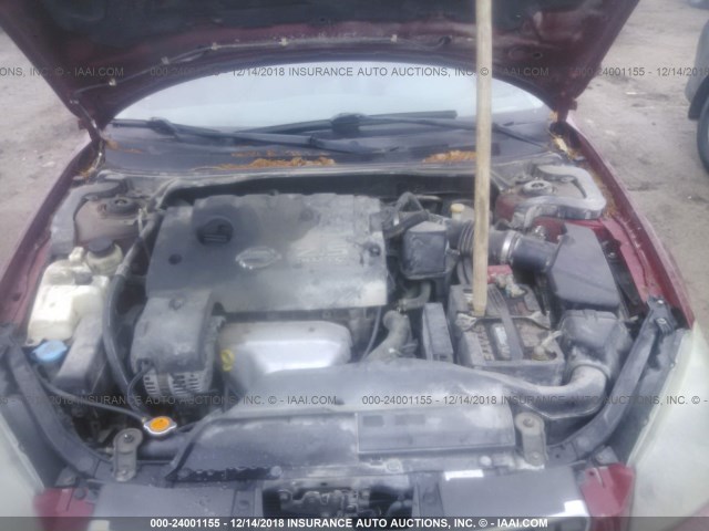 1N4AL11D46C198579 - 2006 NISSAN ALTIMA S/SL BURGUNDY photo 10