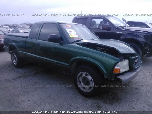 1GTCS1948X8505959 - 1999 GMC SONOMA GREEN photo 1