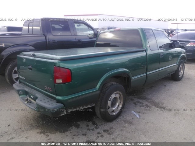 1GTCS1948X8505959 - 1999 GMC SONOMA GREEN photo 4