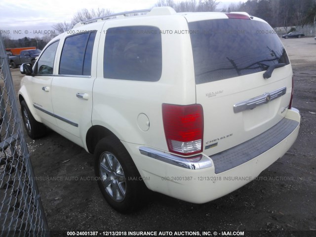 1A8HW58P49F707881 - 2009 CHRYSLER ASPEN LIMITED WHITE photo 3