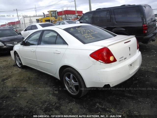 1G2ZG57B084157348 - 2008 PONTIAC G6 SE WHITE photo 3