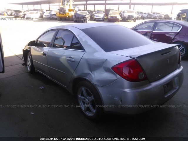 1G2ZG58N874142569 - 2007 PONTIAC G6 SE SILVER photo 3