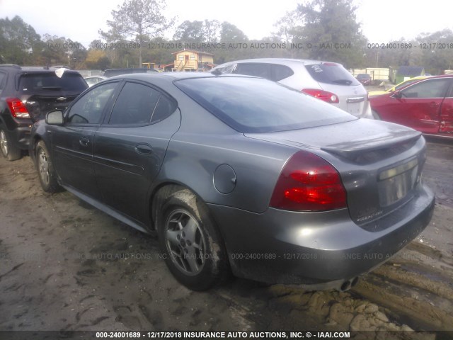 2G2WS542241316513 - 2004 PONTIAC GRAND PRIX GT2 GRAY photo 3