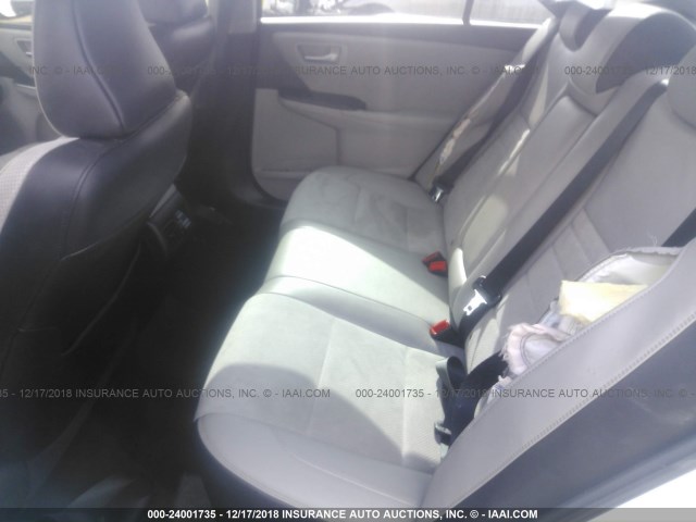 4T1BF1FK1FU966327 - 2015 TOYOTA CAMRY LE/XLE/SE/XSE WHITE photo 8