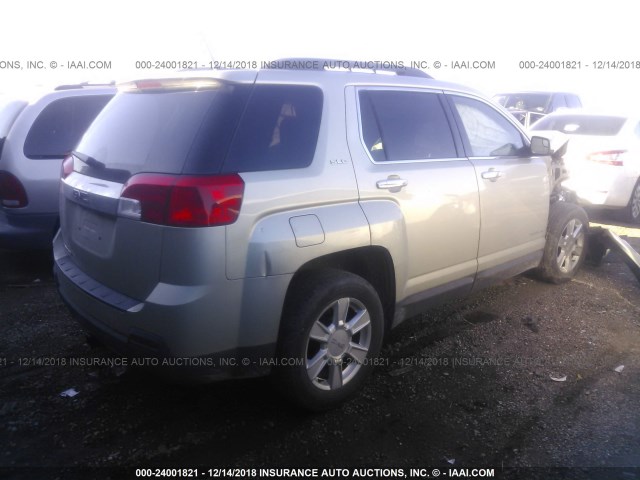 2GKALSEK0D6269375 - 2013 GMC TERRAIN SLE GOLD photo 4